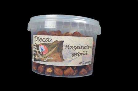 Hazelnoten gepeld 250 gram