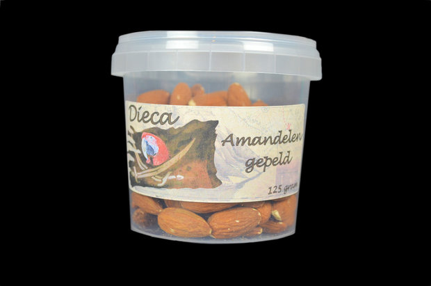 Amandelen gepeld 125 gram